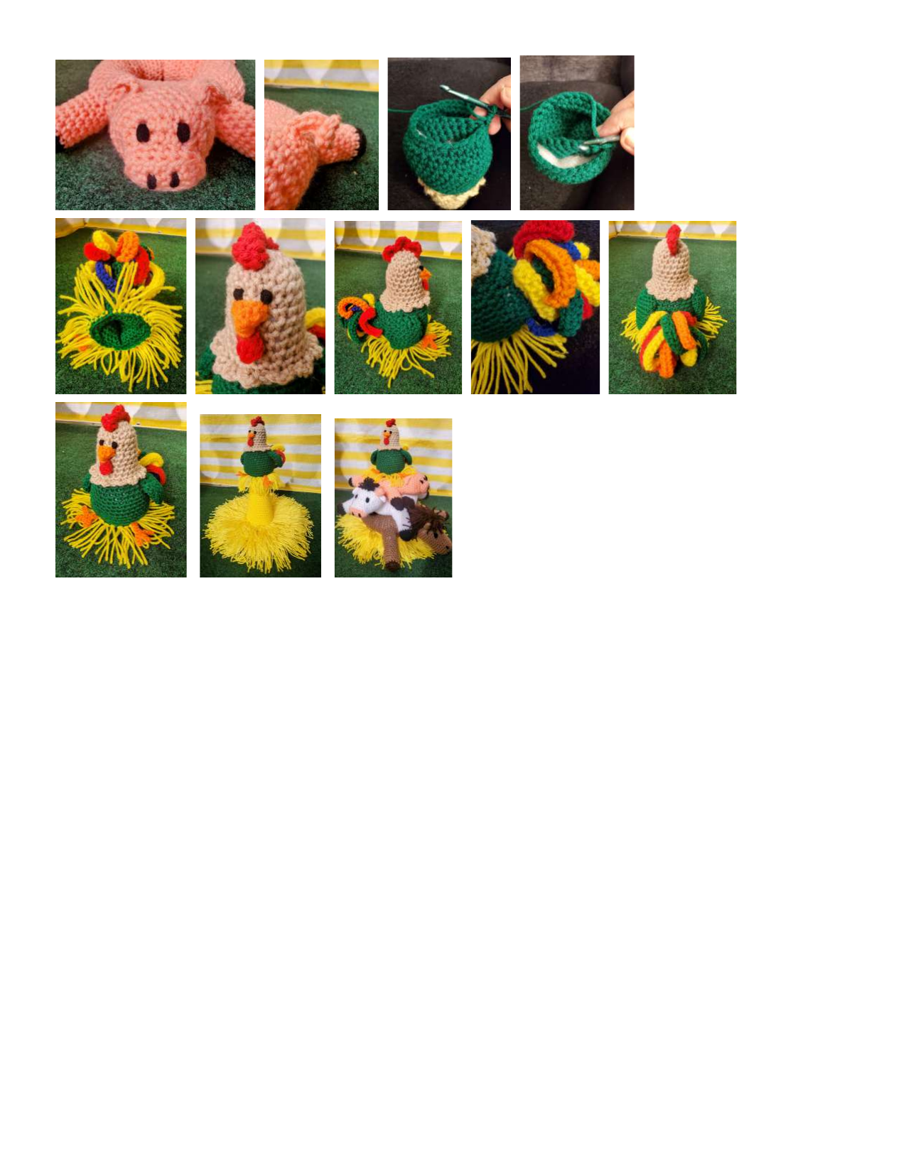 Finished Farm Stacking Toy Showcase