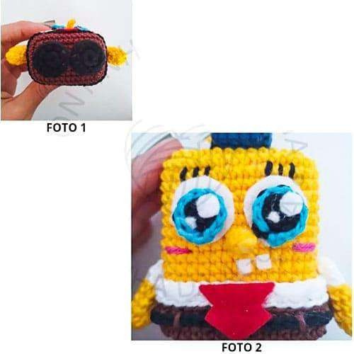 Finished SpongeBob SquarePants Amigurumi Showcase